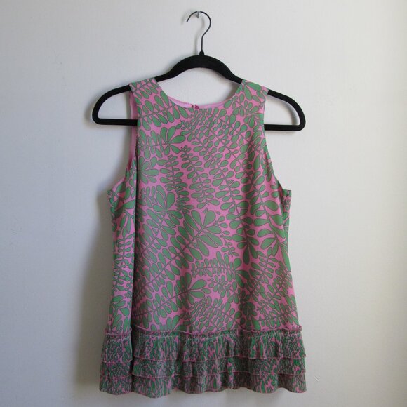 NWT Trina Turk Vine Print Fleurette Top – Size M - Picture 2 of 7
